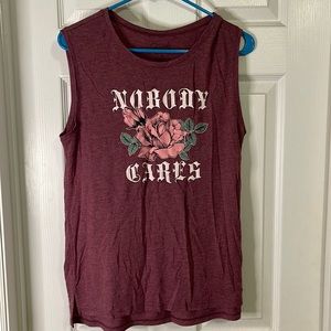“Nobody Cares” Tank Top